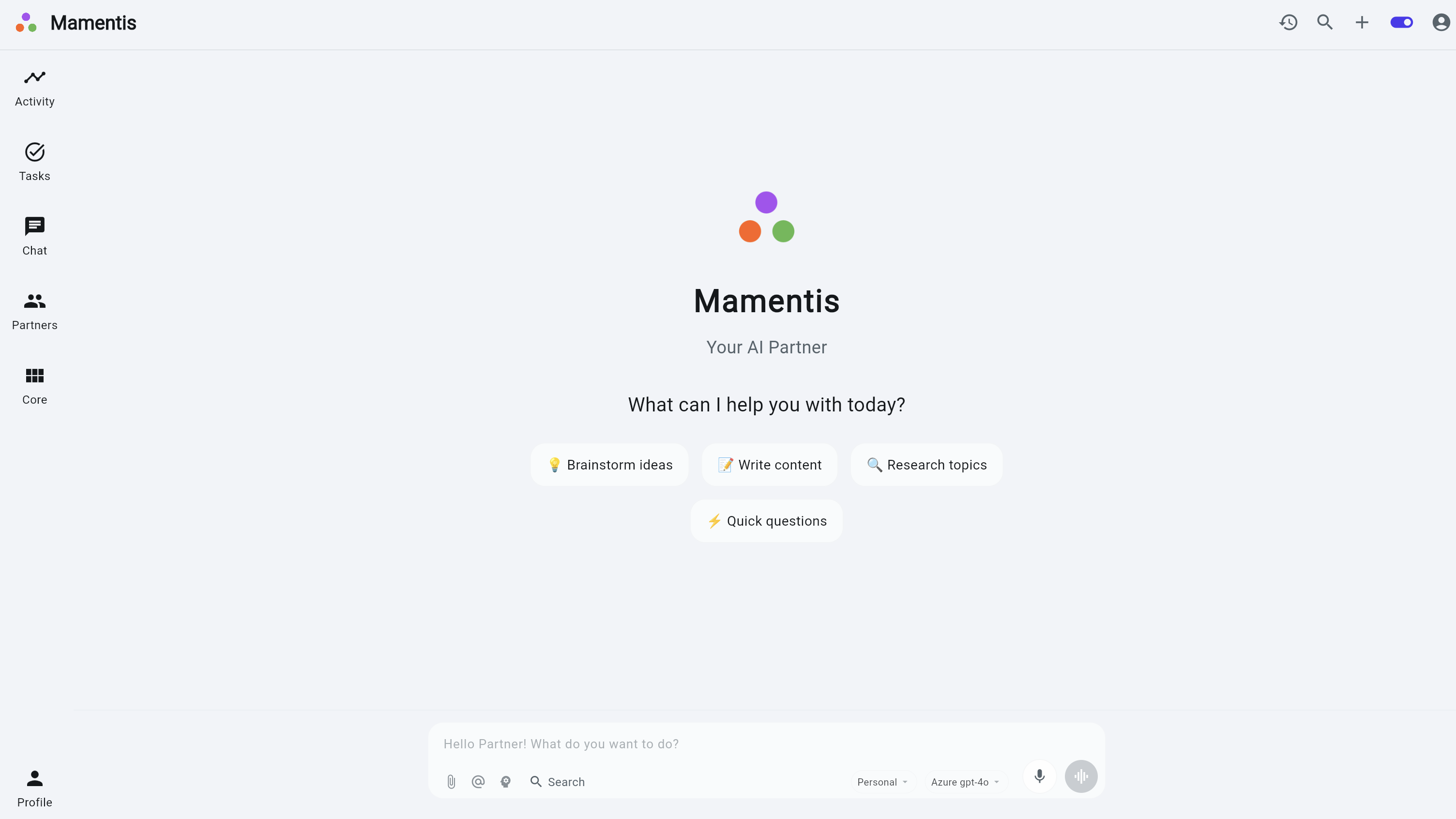 Mamentis AI Product Overview